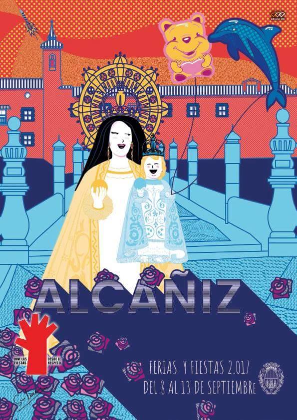 Fiestas patronales en honor a la Virgen de los Pueyos y del Ángel Custodio 2017 Alcañiz